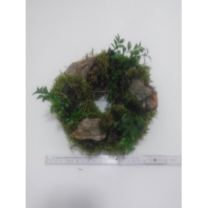 KRANZ 01 MOOS BUX RINDE 15CM