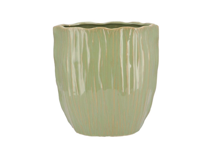 <h4>Lima Pistache Pot Oval 31x18x21cm Nm</h4>