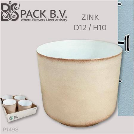 <h4>Zinken Potjes Pink H10 D12</h4>