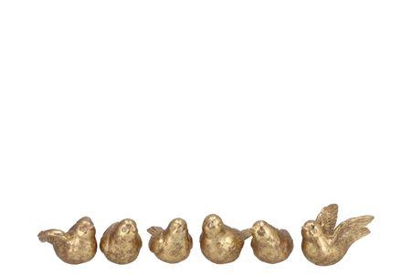 <h4>Deco Humming Bird Gold 6 Assorted 5x5x9cm</h4>