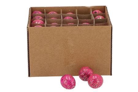 <h4>Eggs Quail Fuchsia Glitter P/60</h4>