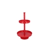 Storage Shelf Swirl Jolly Red 35x35x62cm