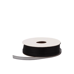 Ribbon Organza 85 Black 50mx7mm Nm