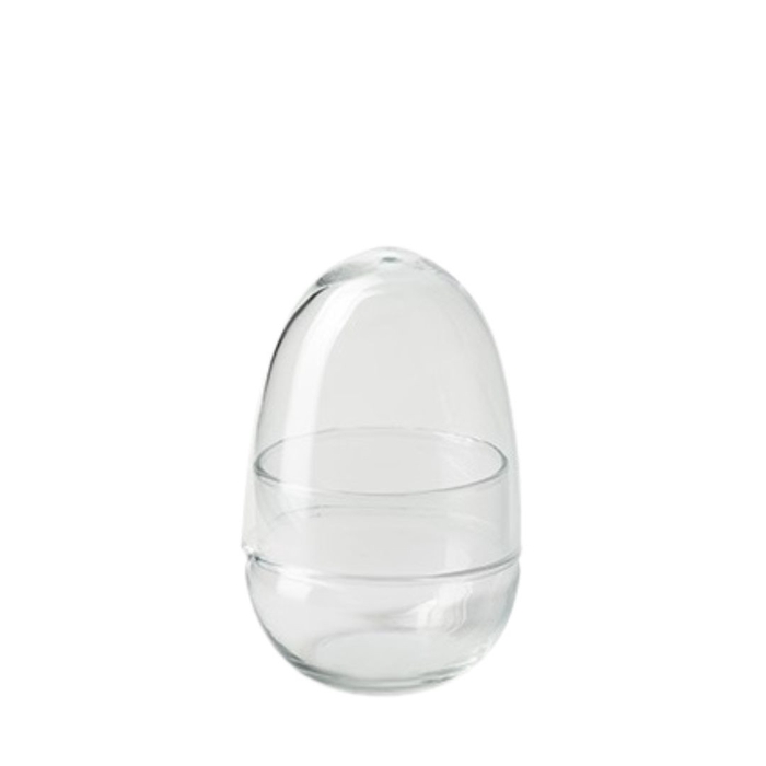 <h4>Glass cloche+bowl d09 12cm</h4>
