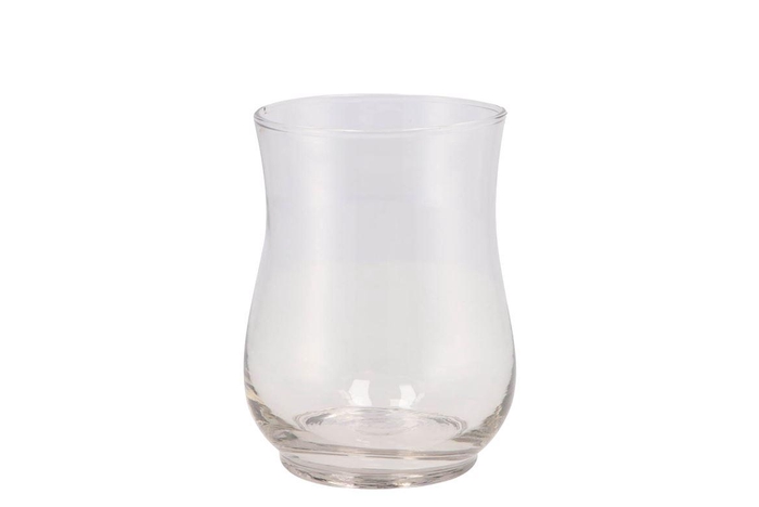Glass Windlight Globe Transparent 13x9cm
