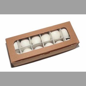 Deco Egg Chicken 12pc White