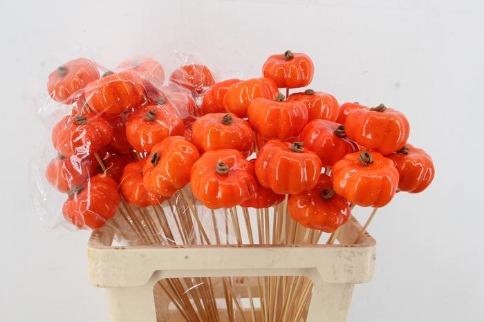 <h4>Stick Pumpkin 6cm Orange</h4>