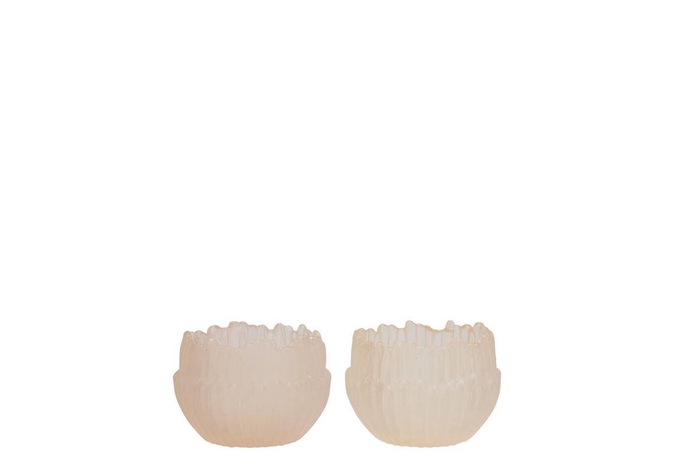 <h4>Coco Cozy Sand Candle Holder Bowl Ass 9x9x6cm</h4>