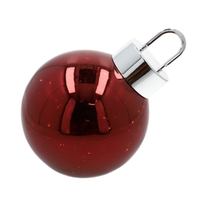 Deco Ball Glass Twinkle Led D30 Red