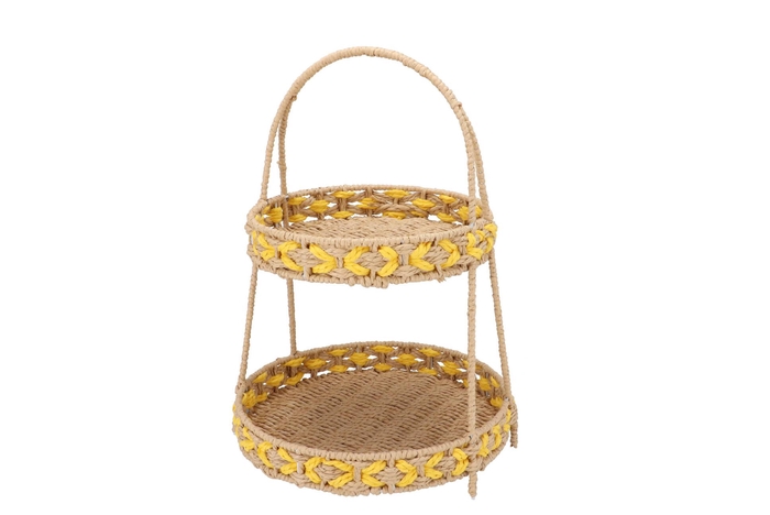 Gaby Yellow Shelf 25/30x45cm Nm