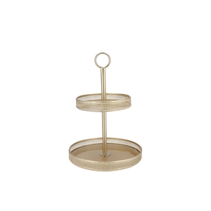 Storage Shelf Esi Metal Majestic Gold 28x43cm