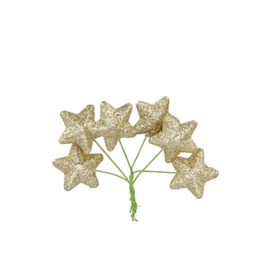 Pick Shine Star Cozy Gold 4x7cm Per 96