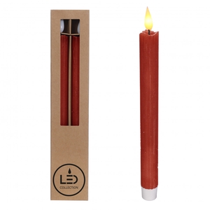 Candle LED Pencil d2.1*25cm x2 ex.AAA