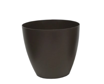 CACHEPOT BAGE 16 X 15 CM TAUPE
