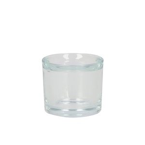 Glass Heavy T-light 6,5cm