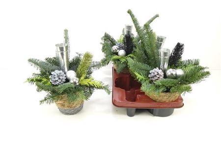 Arr Kerst In Seagrass Mand