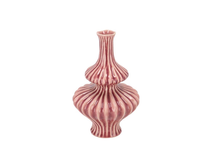<h4>Mirre Old Pink Bubbles Vase 11x11x15cm</h4>