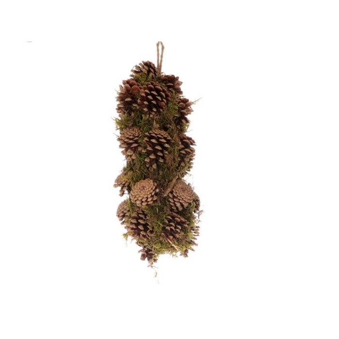 Opruiming Kerst Pine mos hangend 30cm