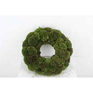 WREATH BOL MOSS 35CM