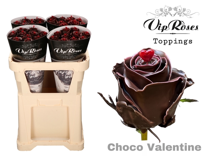 R GR CHOCO VALENTINE x10