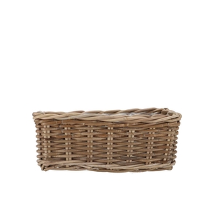 Rattan Kuboo Pot Balcony 40x15x17cm