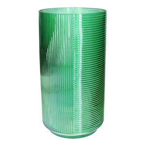 DF02-741473600 - Vase Perlina d16.5xh30.5 green+pearl