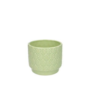 Ceramics Leaves pot d13*11cm