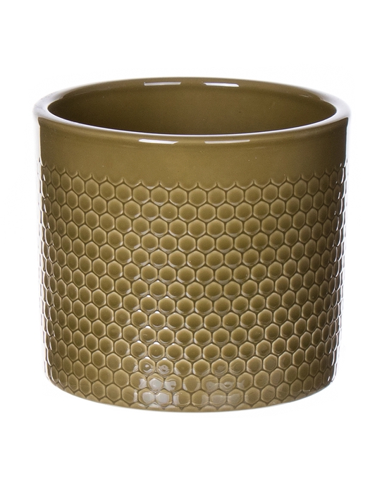 <h4>DF03-883862500 - Pot Capri d28xh25.5 pistache glazed</h4>