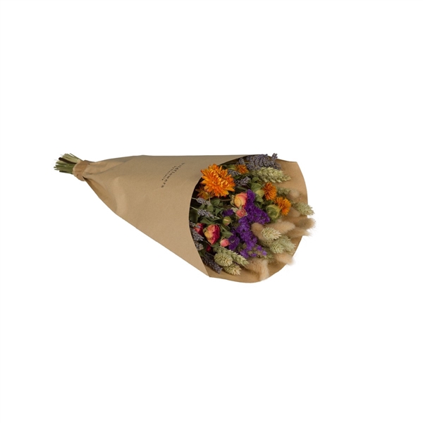 <h4>Droogbloemen-Field Bouquet Small 30cm-Orange</h4>