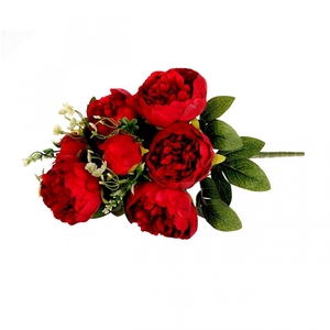 Artificial flowers Paeonia bouquet 41cm