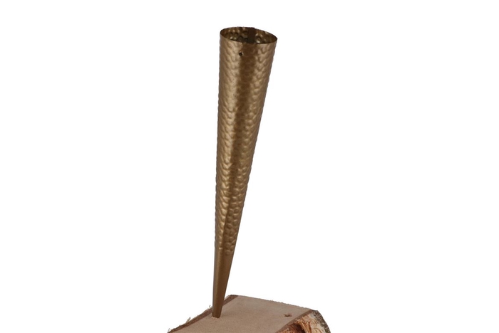 <h4>Waxinepunt Goud 25cm Nm</h4>