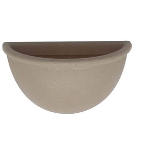 VASO PAREDE LISO 34 X 20 CM GRANITO AREIA