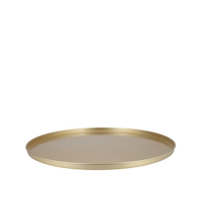 Coaster Majestic Gold Tray Metal 46x2cm