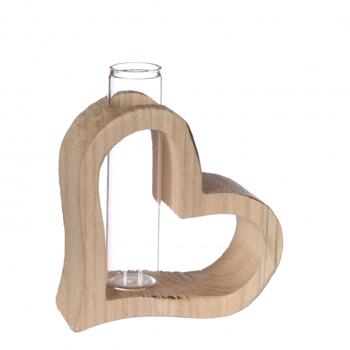 <h4>Moederdag Glas Hart+1buis d03*10.5cm</h4>
