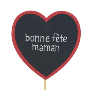 Promo 10cm Heart Bonne Fête 6cm