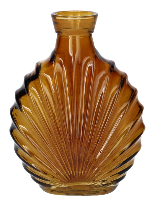 DF02-720999800 - Bottle Shelia 12.5x5.5x16.8 amber transparent