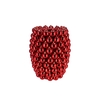Christmasball Red Vase 27x27x33cm Nm