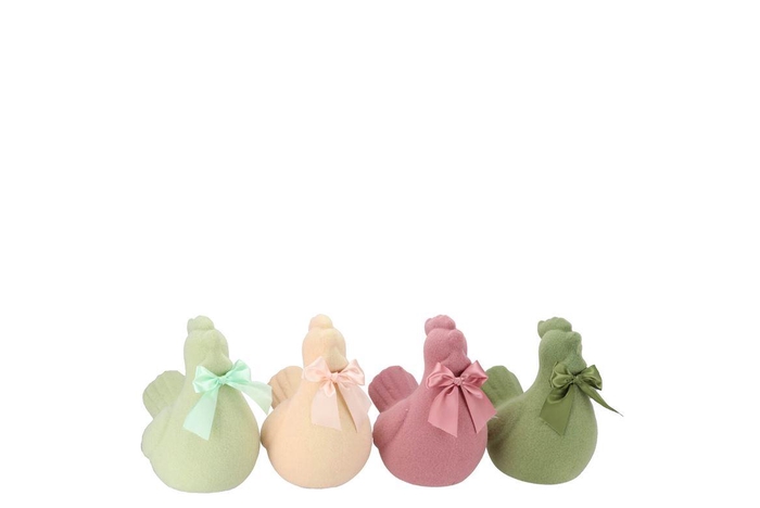 <h4>Easter Flock Summer Blush Chicken Ass 16x11x17cm</h4>