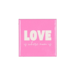 Tile Love Pink 10x10x1cm Nm