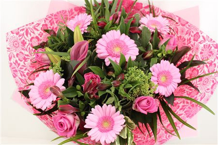 <h4>Boeket Roos Groot Roze</h4>