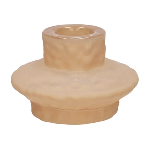 DF02-667100200 - Candle hldr Luxis d4/8xh5.5 taupe matt