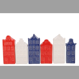 A'dam Houses Canal Vase Dutch Glory 9x7x25cm Nm