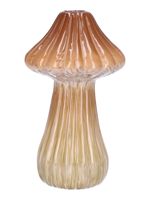 <h4>DF00-665480700 - Vase Amanita1 lines d1.7/9xh15.5 brown</h4>