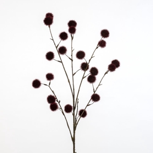AF Pompom L91cm D.red