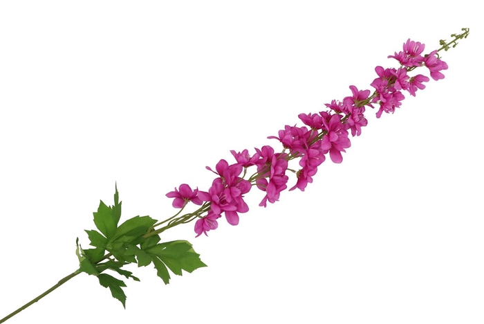 Silk Delphinium Tak Fuchsia 115cm