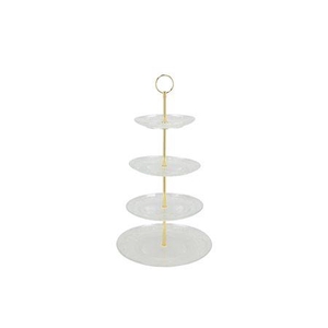 Dayah Transparent Cake Shelf 15/18/20/25x46cm Nm