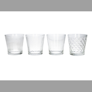 DF01-885720500 - T-lighthldr d8.5xh8.6 Toria clear 4ass