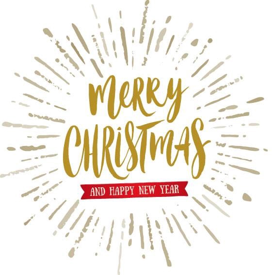 Kerst Kaart 7*7cm x20 Merry Christmas