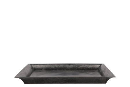 <h4>Melamine Grey Bowl Square 29x29x3cm</h4>