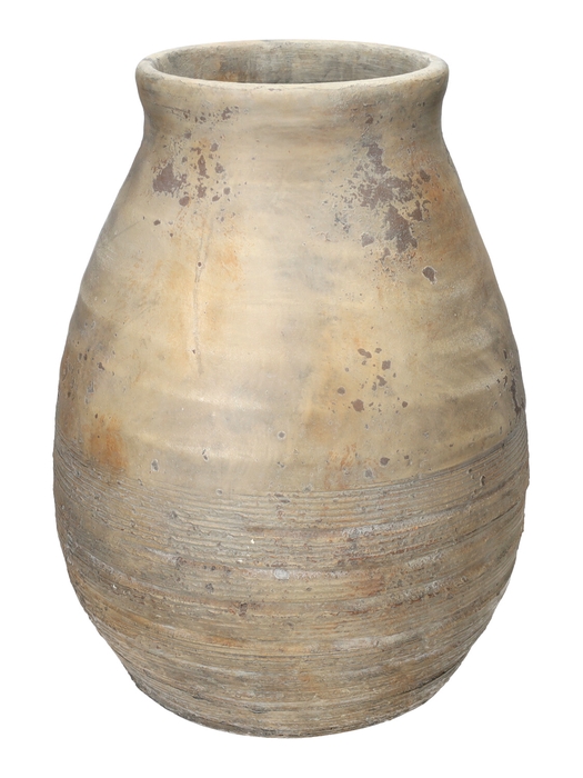 <h4>DF03-730290500 - Vase Elvia d21.8/33xh44 grey</h4>